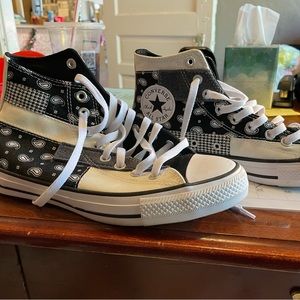 Size 9 womens 8mens converse